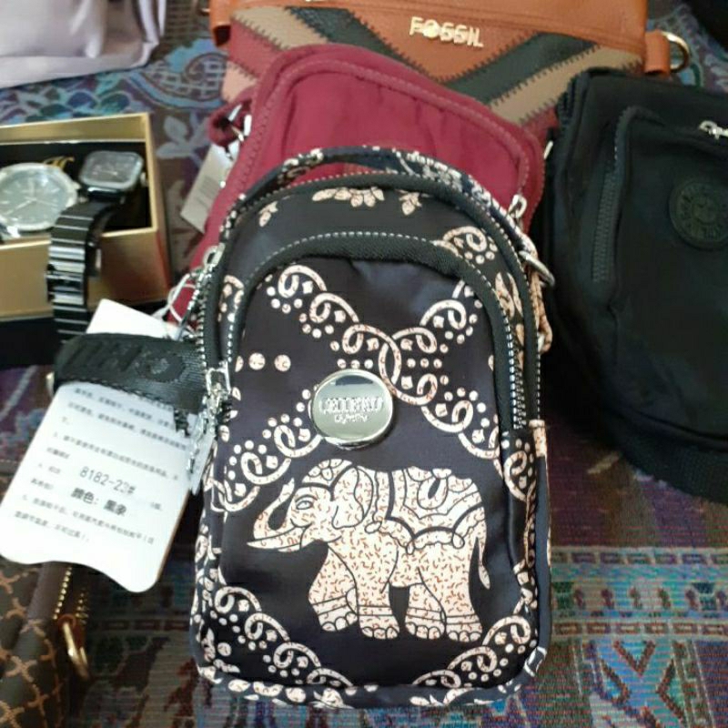 tas hp motif gajah chibao