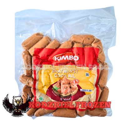 

KIMBO Bratwurst Chicken Sausage Cocktail Isi 25Pcs 450gr - Sosis Ayam