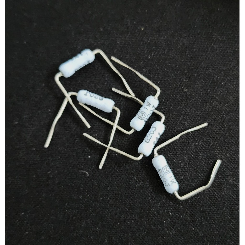 Resistor 1W 820J 82Ohm 82 Ohm Matsushita Panasonic - Harga per 5pcs