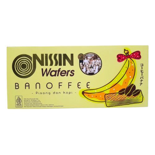 

Nissin Wafers Banofee Banana Coffee 137 gr