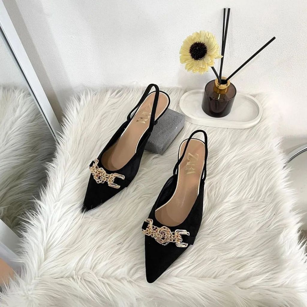 SEPATU WANITA ZARA S 3424 HEELS 3CM PREMIUM