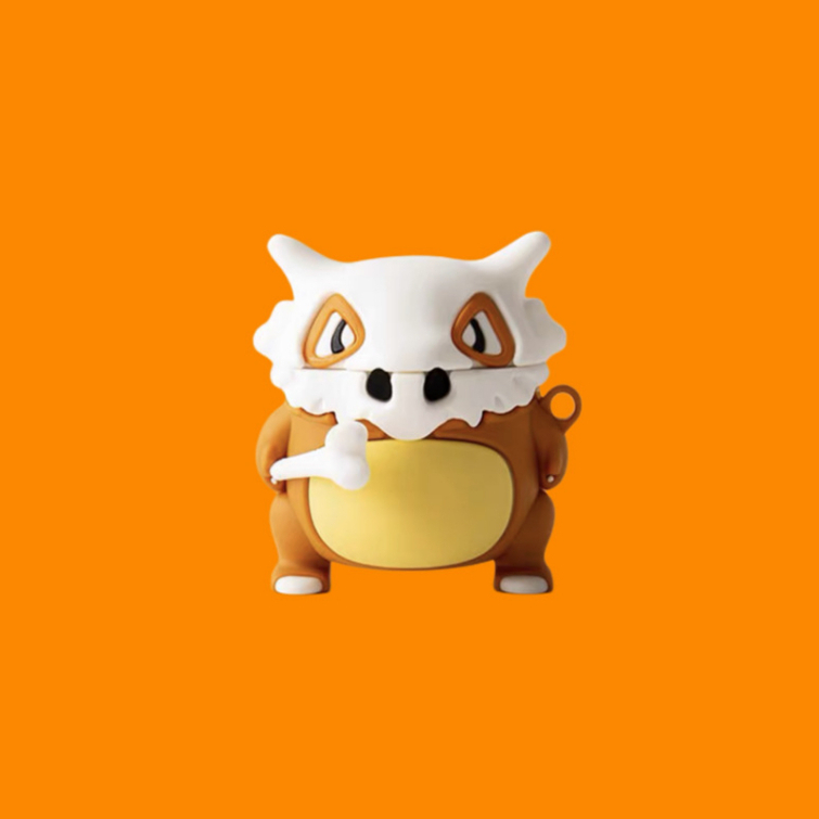 Case WM02 Baseus Encok Earphone Silikon Karakter Kartun WM02 Kode 27 - Tengkorak