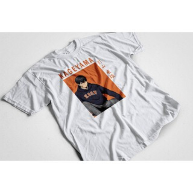 BAJU KAOS T SHIRT Anime HAIKYUU KARASUNO Kageyama Tobio - kaos haikyu
