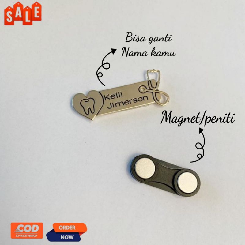 bros nama custom dokter gigi gwmeez