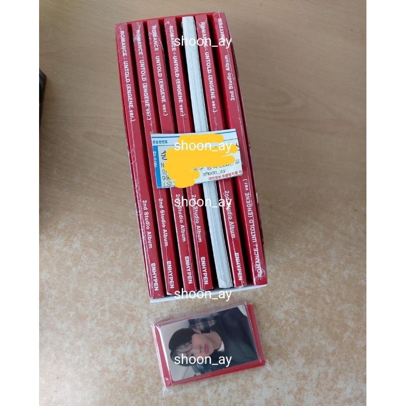 Romance Untold Album - ENHYPEN (engene version only)