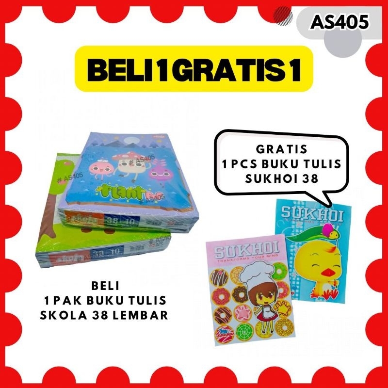 

Buku Tulis Murah SKOLA isi 38 lembar (Produk dari buku Sidu)