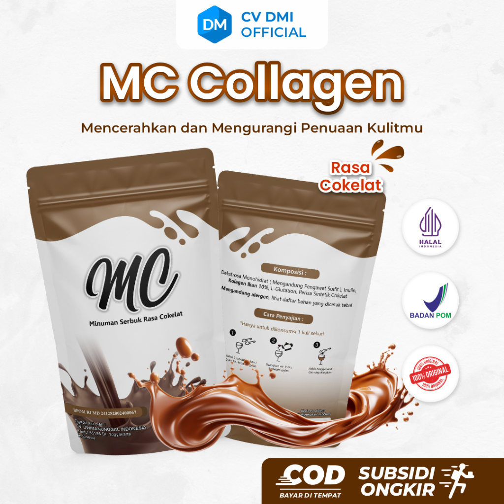 

MC Minuman Collagen Rasa Coklat
