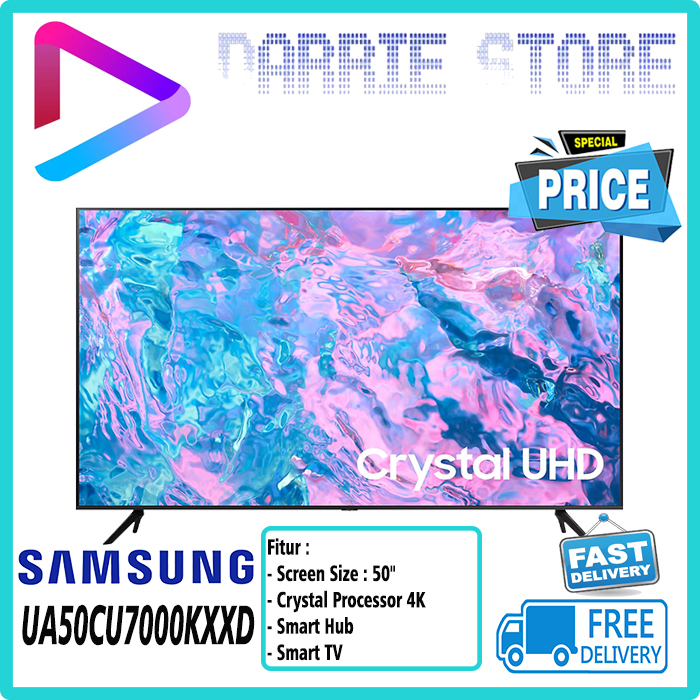 SAMSUNG UA50CU7000KXXD 50 INCH CRYSTAL UHD SMART UA50CU7000 50CU7000
