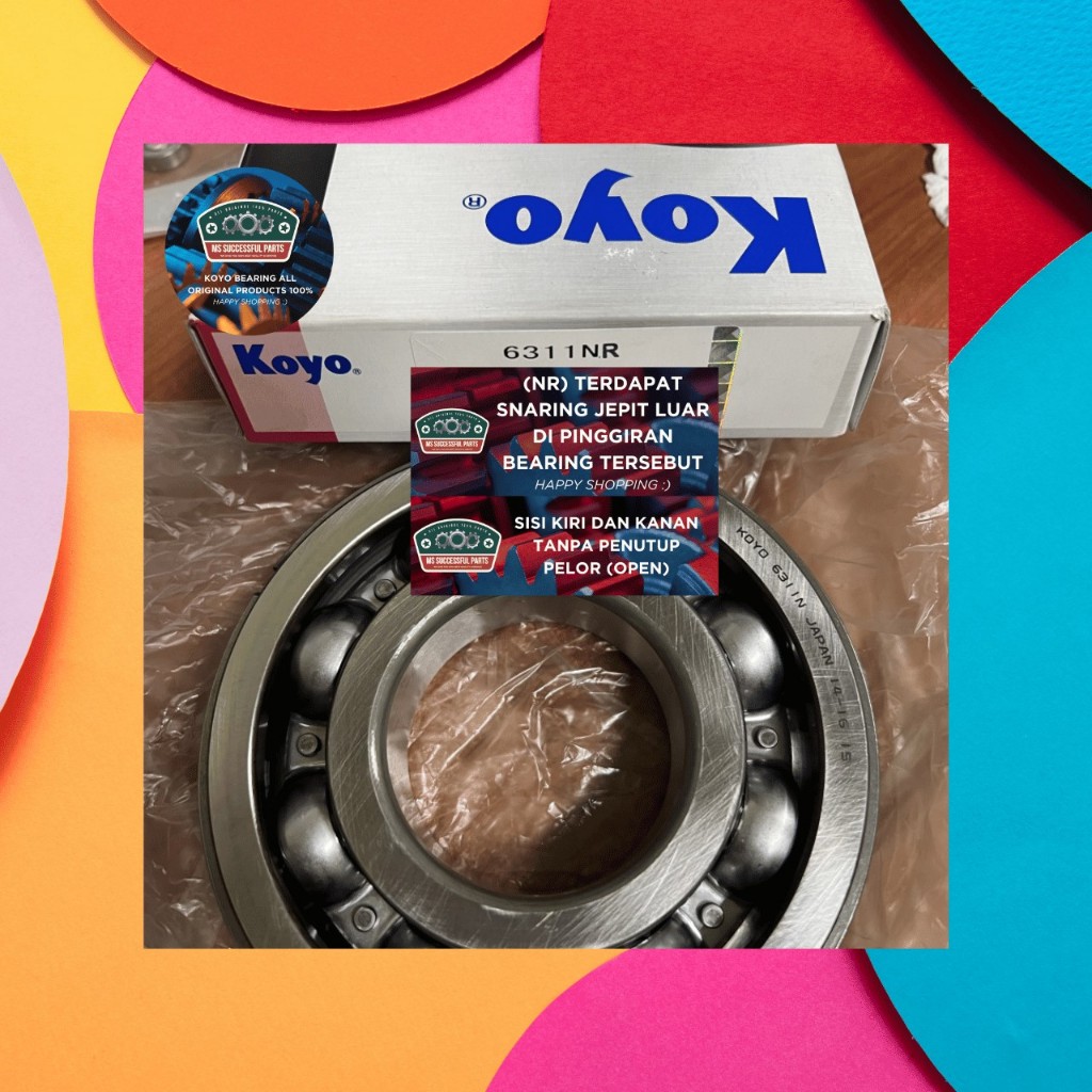 BEARING 6311 NR KOYO JAPAN 6311NR