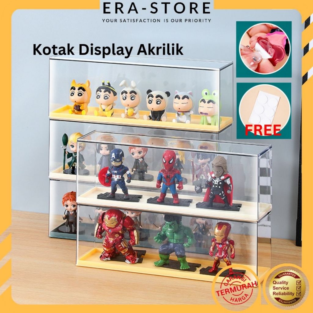 Kotak Display Akrilik /Display Figure Display Miniature/ Kotak Display Akrilik| EraStore