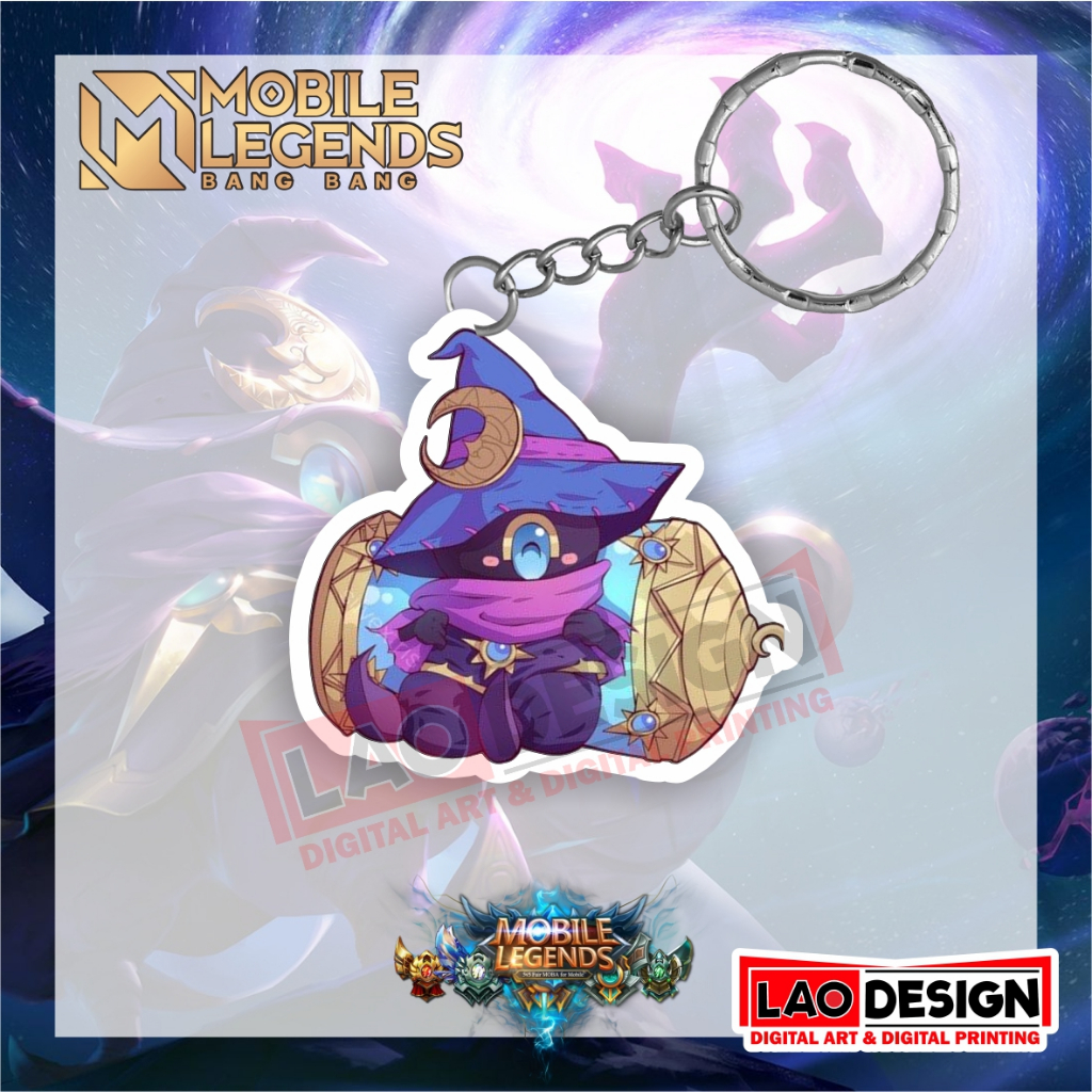 Gantungan Kunci Cyclops Mobile Legend - Gantungan Kunci Akrilik - Ganci Akrilik - Gantungan Kunci He