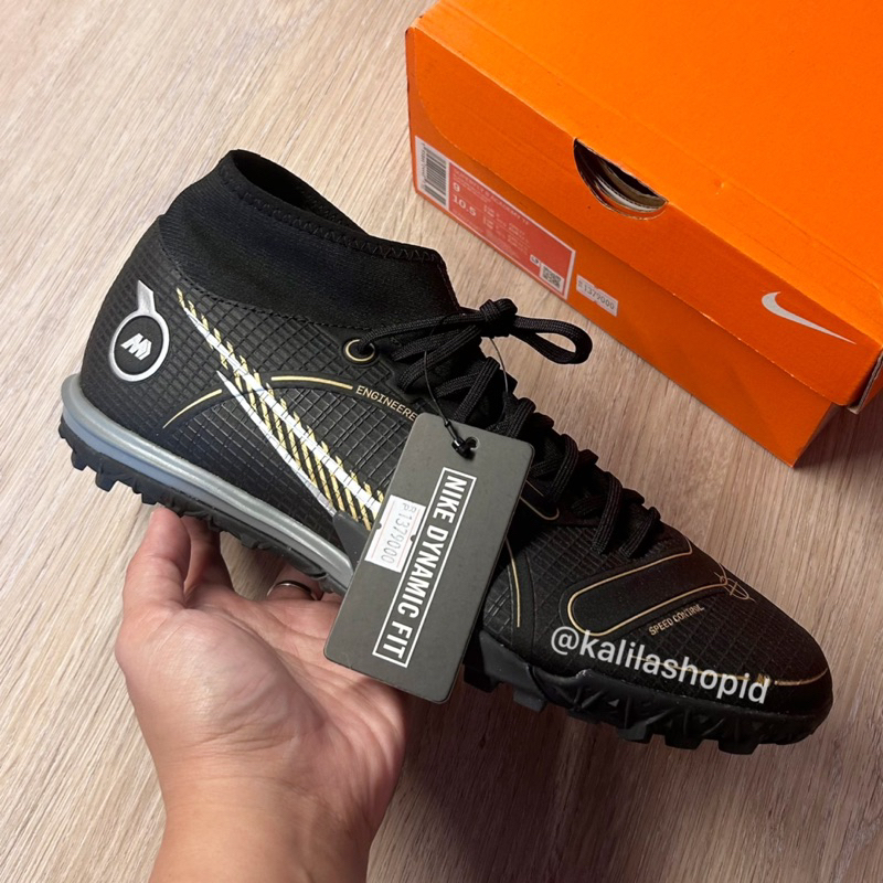 Sepatu Futsal Nike Superfly 8 Academy TF DJ2878-007 Ori (Ready Stock)