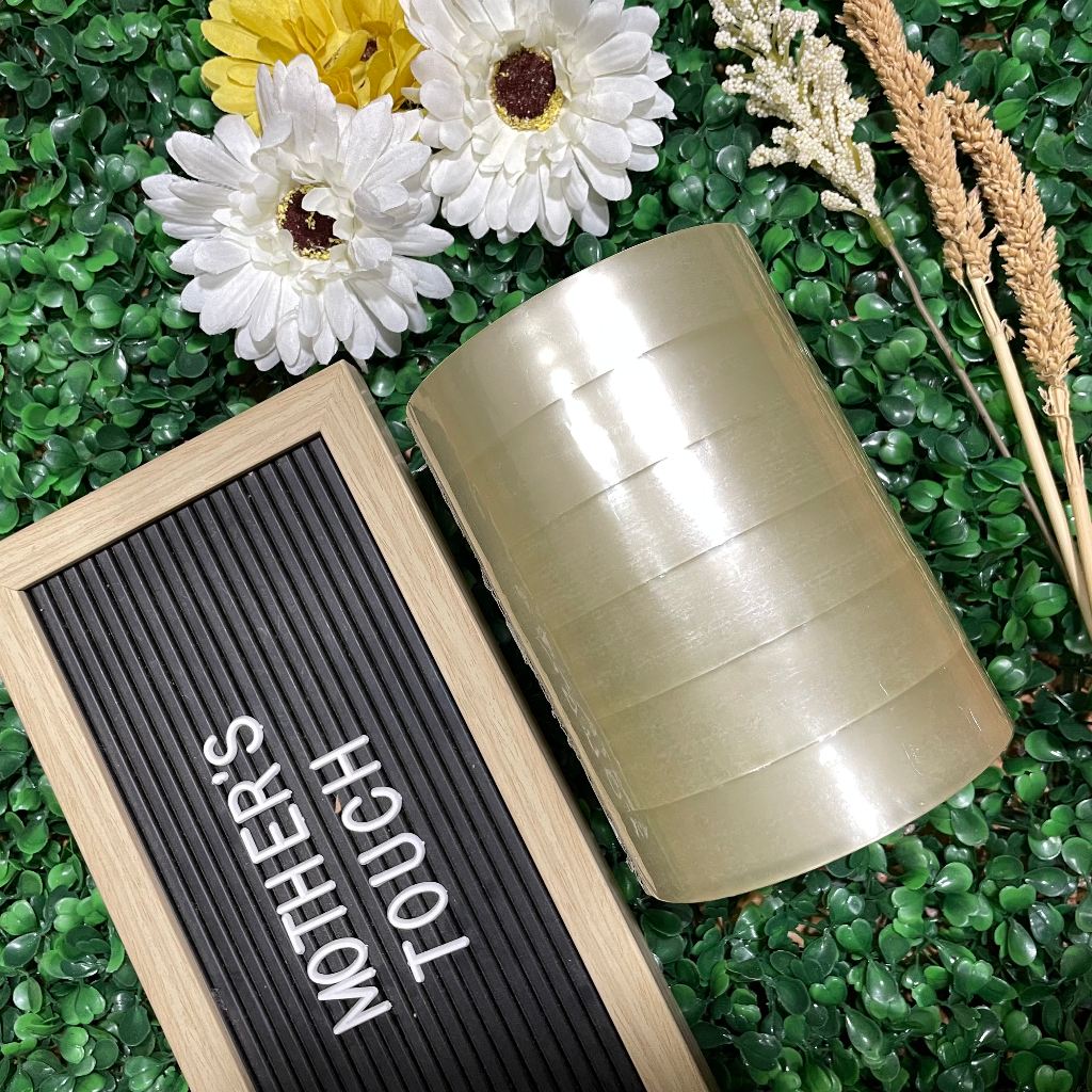 

Isolasi Bening Transparant 1Inch TEBAL 100 Yard 6 pcs per Bundle