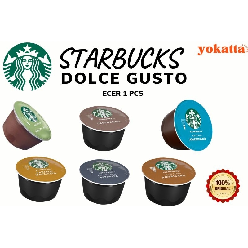 

Kopi Kapsul Starbucks By Nescafe Dolce Eceran 1Pcs