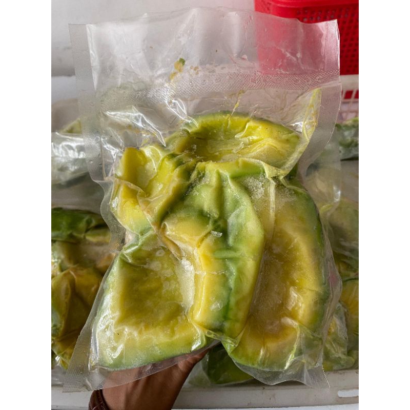 

Daging Alpukat Frozen 500gr / Alpukat Beku Non Biji 500gr grade A / Alpukat Mentega