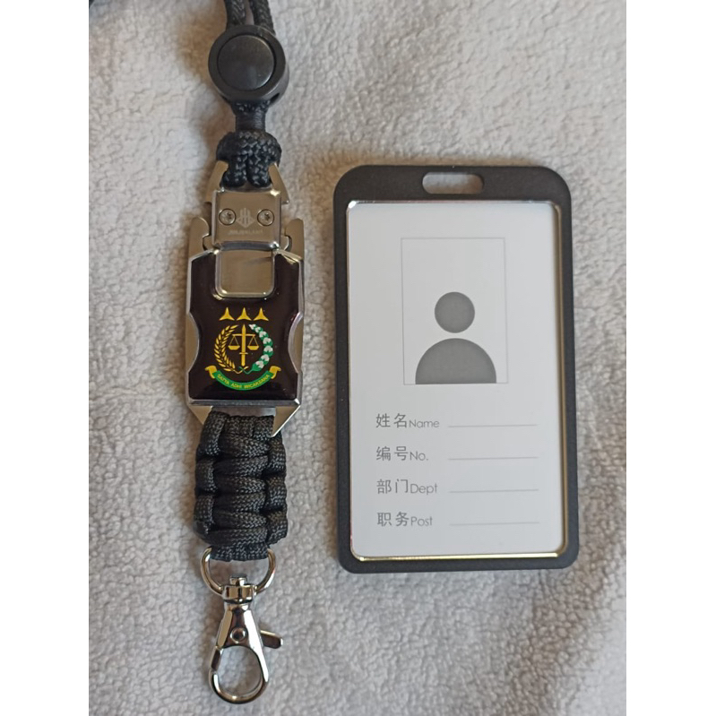 

Tali lanyard id card logo kejaksaan ri
