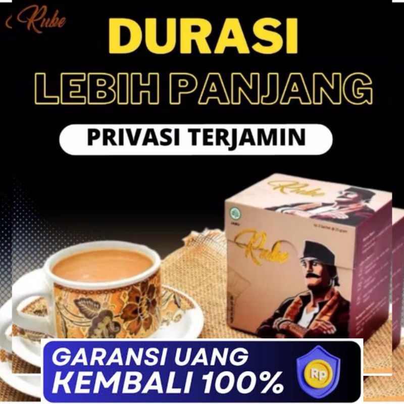 

Kopi Rube Kopi Stamina Pria 1 box isi 5 sachet Orignial 100% Asli Official Store