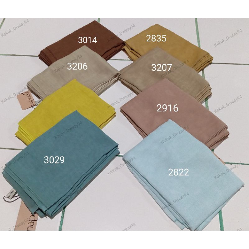 hijab paris polos napocut