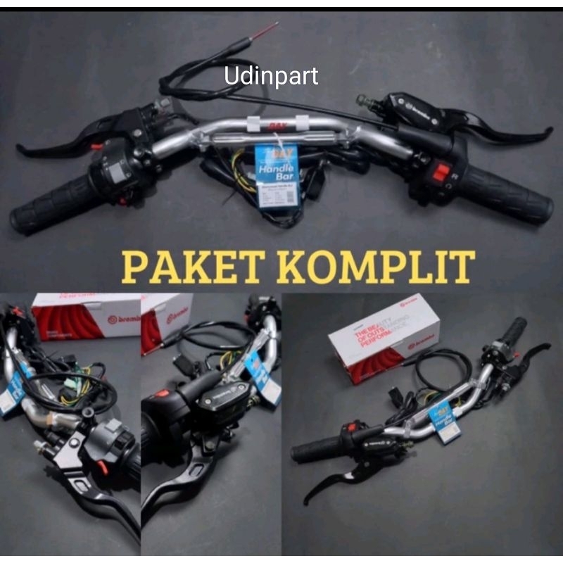 Paket stir day copy daytona set holder kiri Vixion honder kanan ninja KSR set hangrib