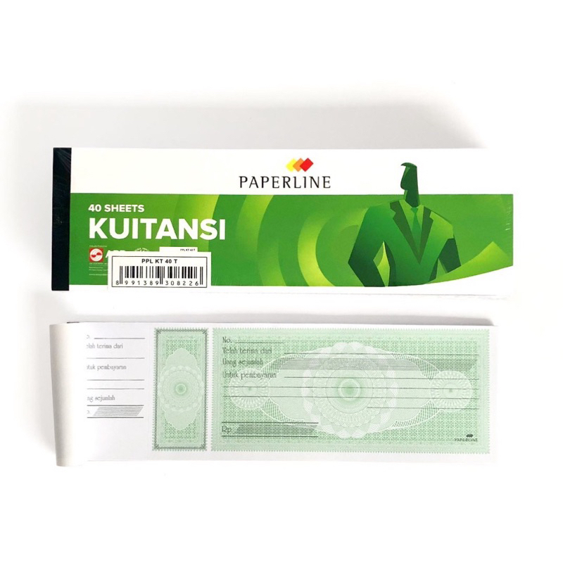 

Kwitansi besar 40lembar merek sinar dunia PPL KT 40 T harga per pcs