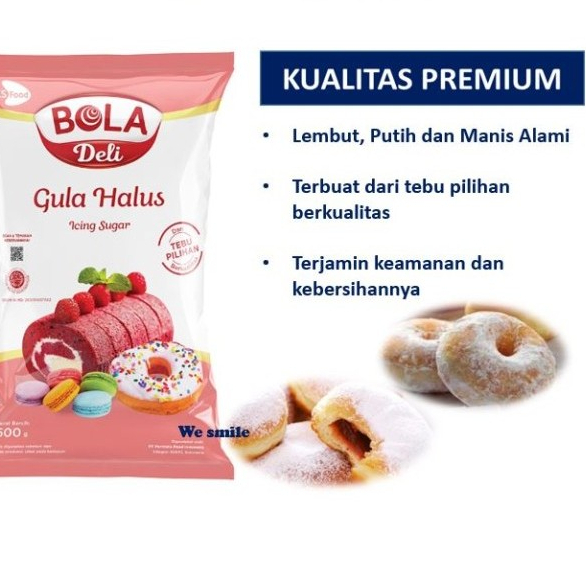 

Bola Deli Gula Halus 500gr