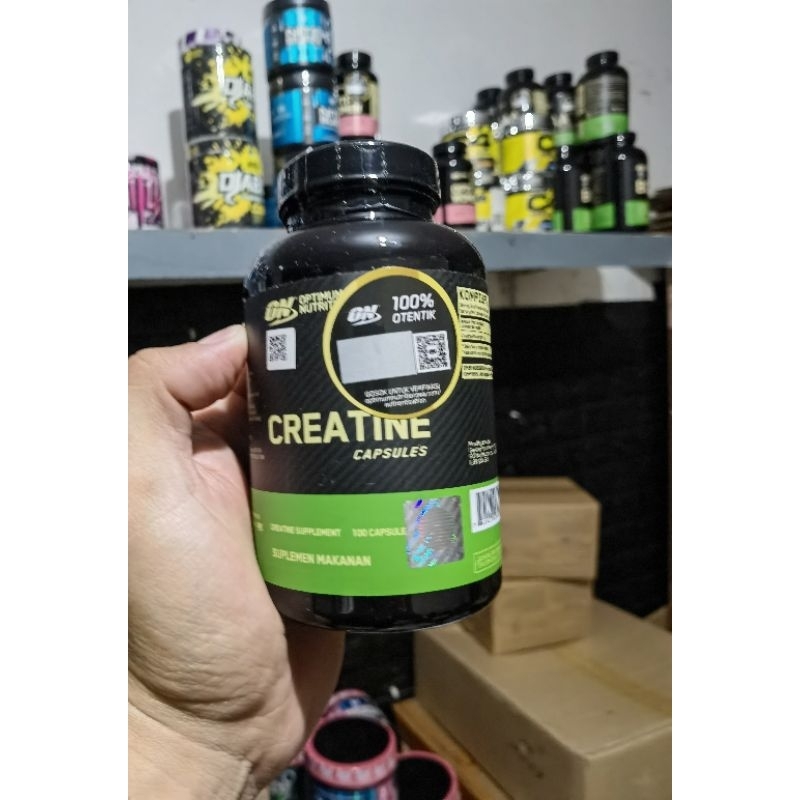 ON CREATINE MICRONIZED 100 CAPSULE CREATINE MONOHYDRATE