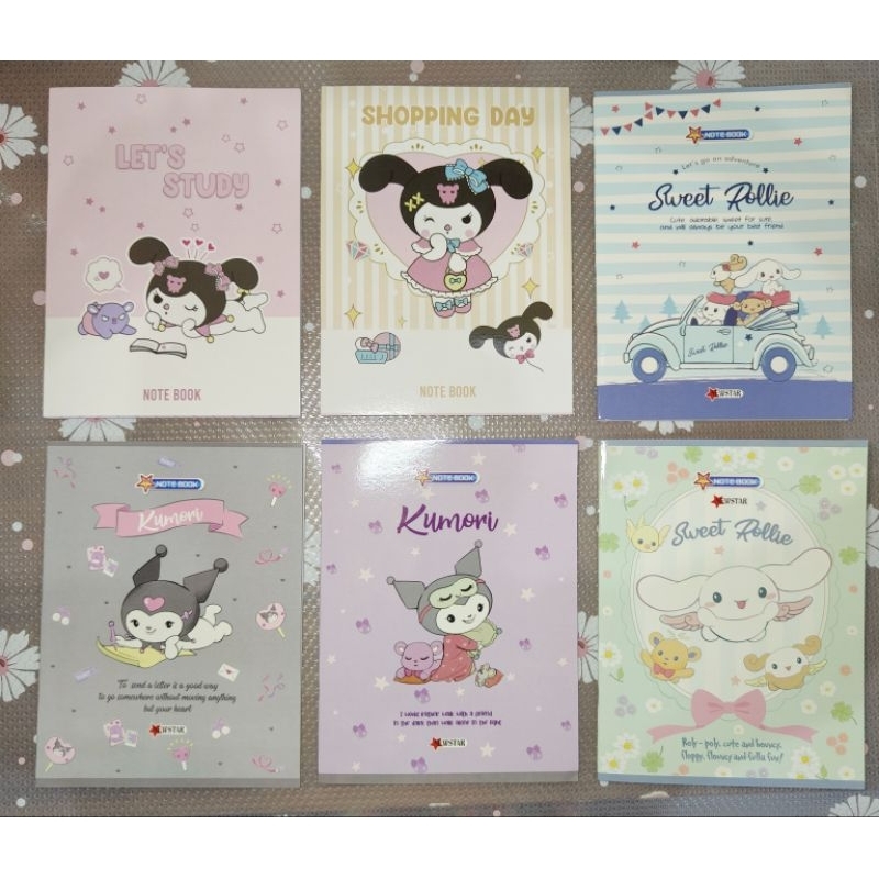 

Buku tulis motif sanrio isi 32 lembar
