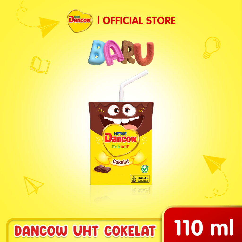 

DANCOW Fortigro Susu UHT Coklat Usia Sekolah 110ml