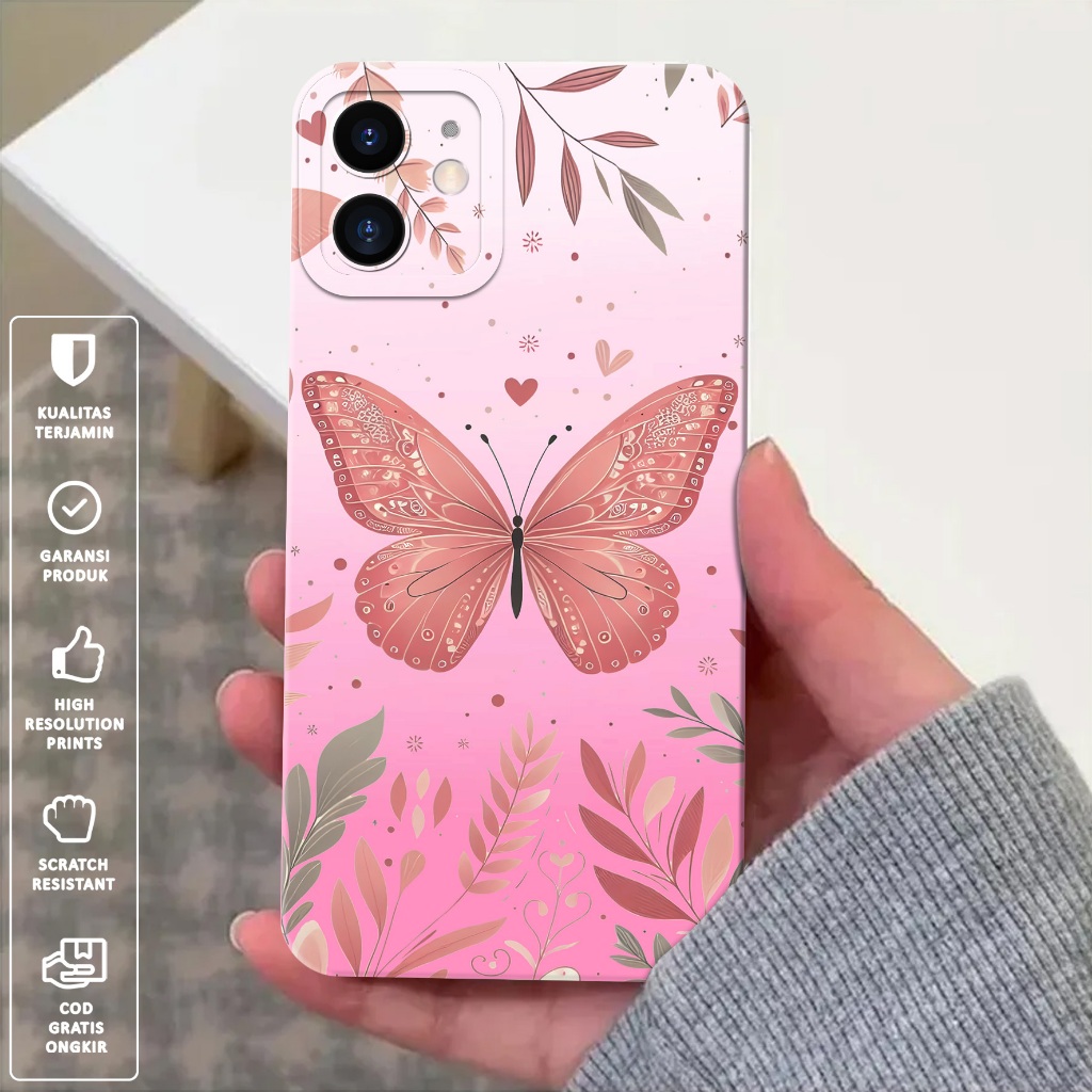 CASE IPHONE 11 - Case Hp Iphone 11 Motif (PINK) Case Pro Camera - Case Hp - Casing Hp - Softcase Hp 
