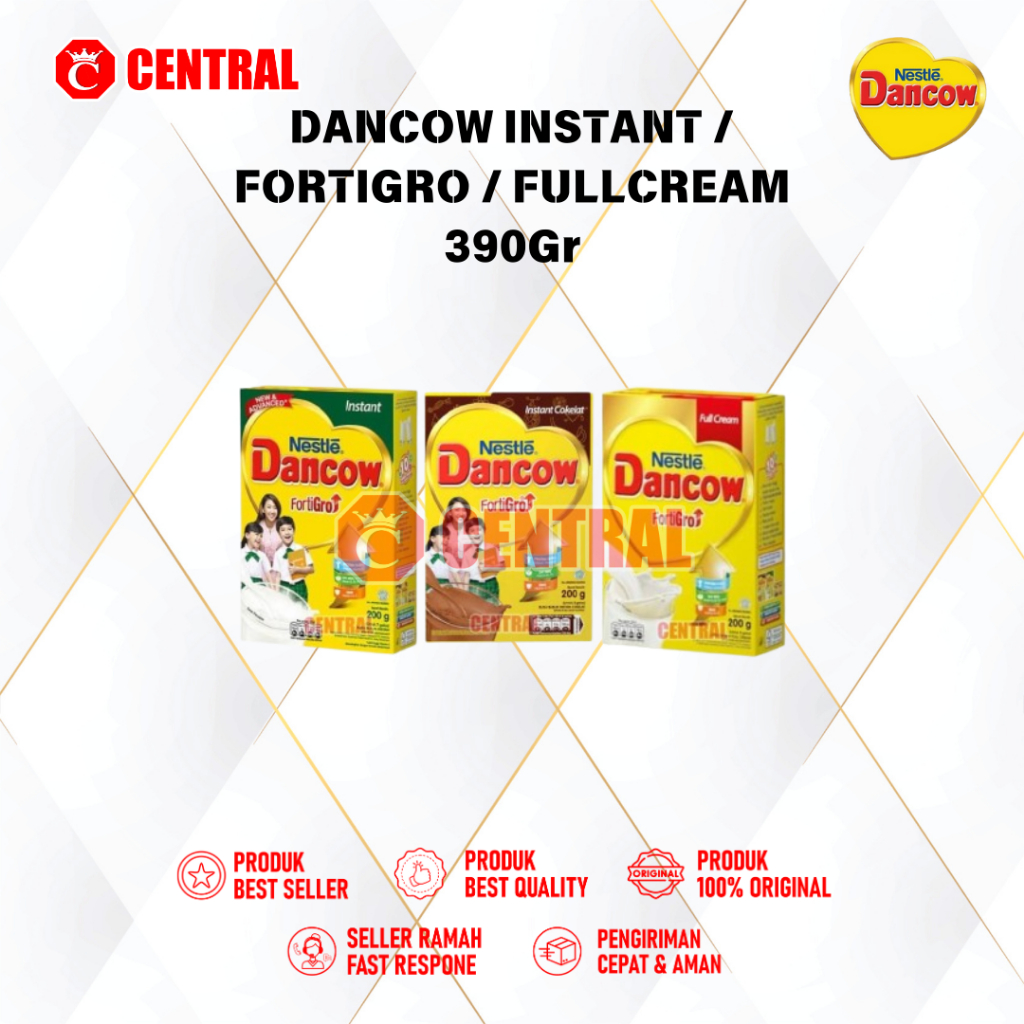 

DANCOW INSTANT / FORTIGRO / FULLCREAM 390Gr / 390Gr