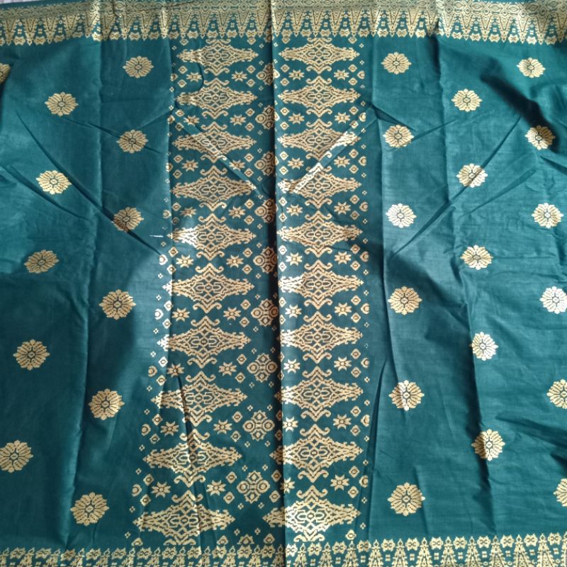 kain batik prada printing gold murah