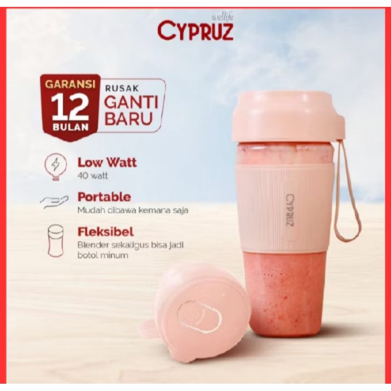 Cypruz Blender Portable Garansi 1 Tahun - Blender USB Blender Cypruz
