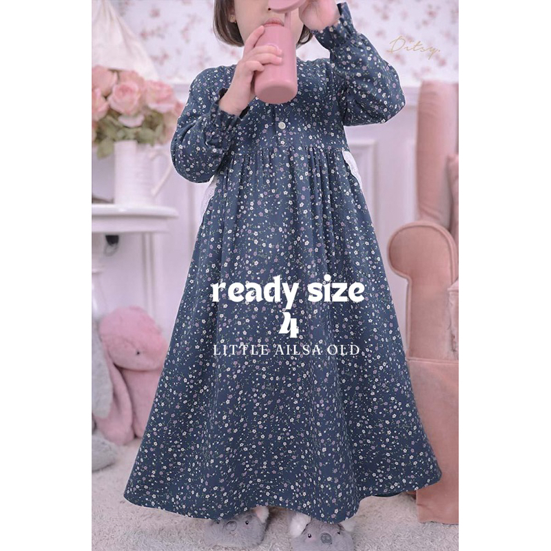 Little disty Agustus 2024 Gamis Anak