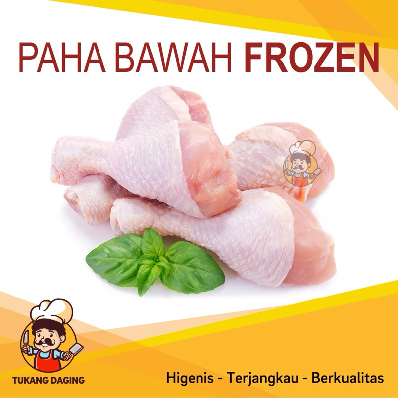 

paha ayam bawah frozen 1 kg / ayam pentung frozen 1 kg