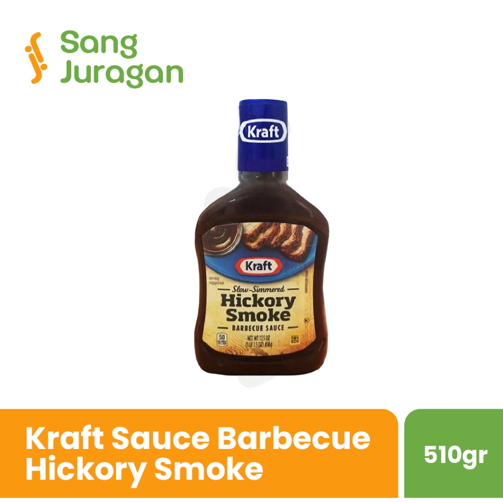 

KRAFT Barbecue barbekiu Sauce Original | Saos BBQ Hickory Smoke | Spicy Honey | Sweet Brown Sugar