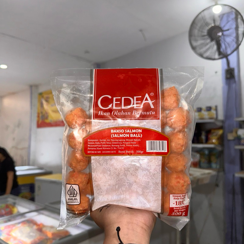 

CEDEA bakso salmon 500g