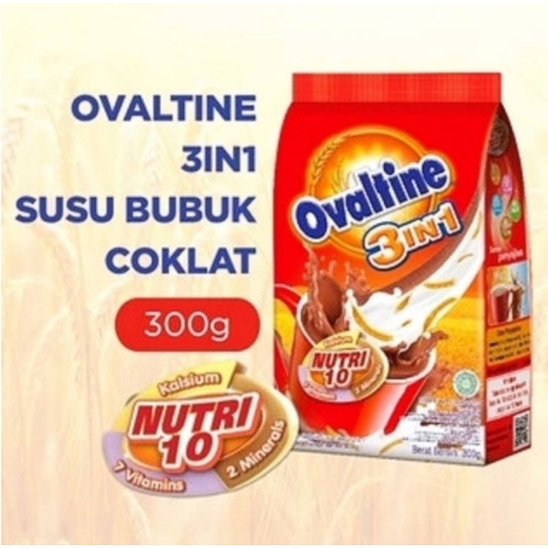 

Ovaltine 3 in 1 300 gram