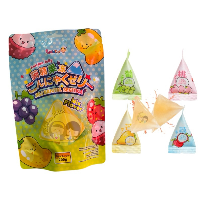 

Konjac Jelly Bantal 200 gr Rasa Buah