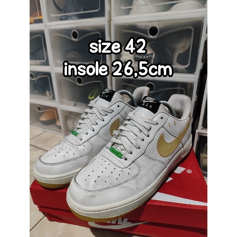 Sepatu Nike AF1 x Have Nice Day size 42 insole 26,5cm
