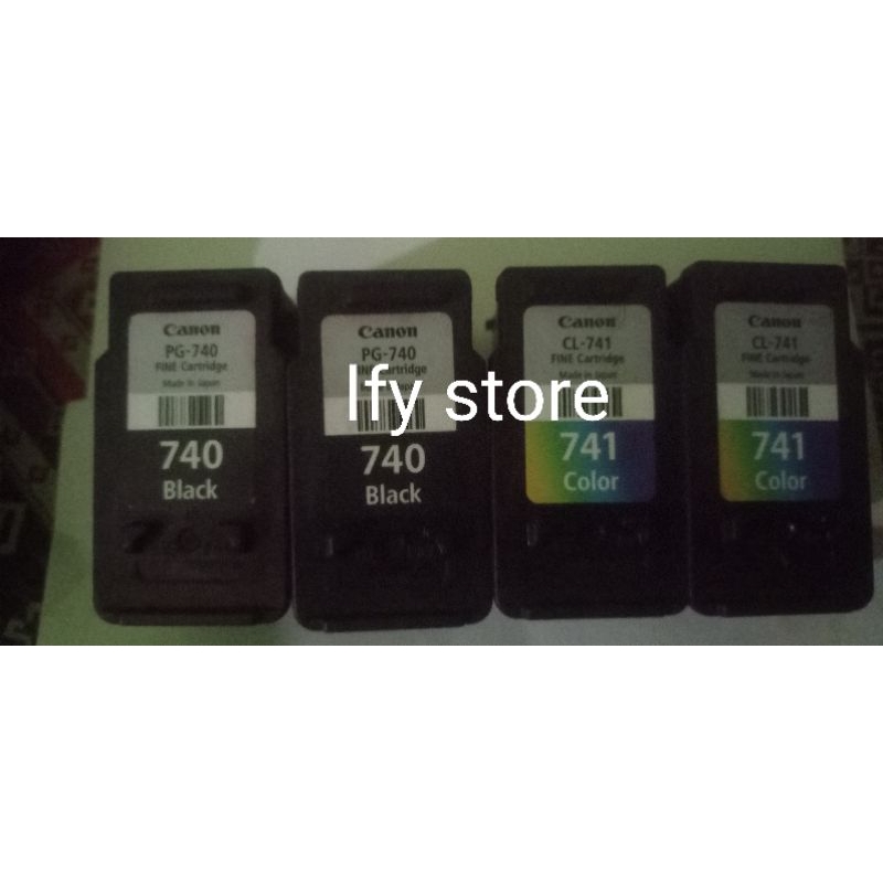 Catridge Canon 740 741 Bekas