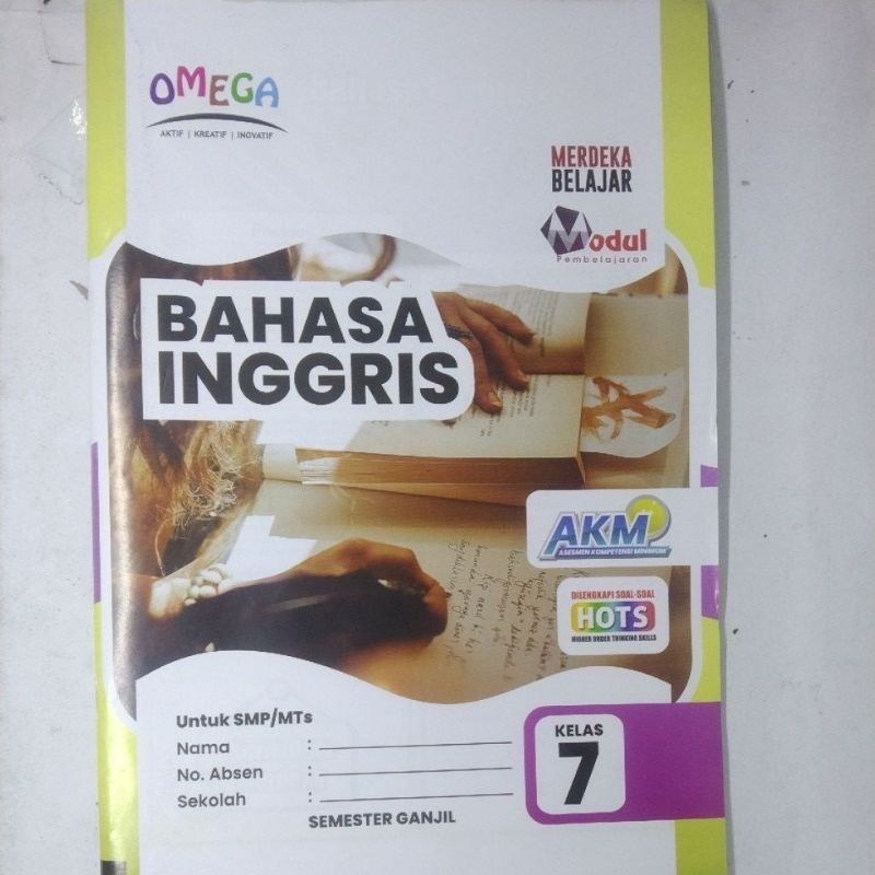 LKS SMP MTS BAHASA INGGRIS KELAS 7 SEMESTER 1 KURIKULUM MERDEKA