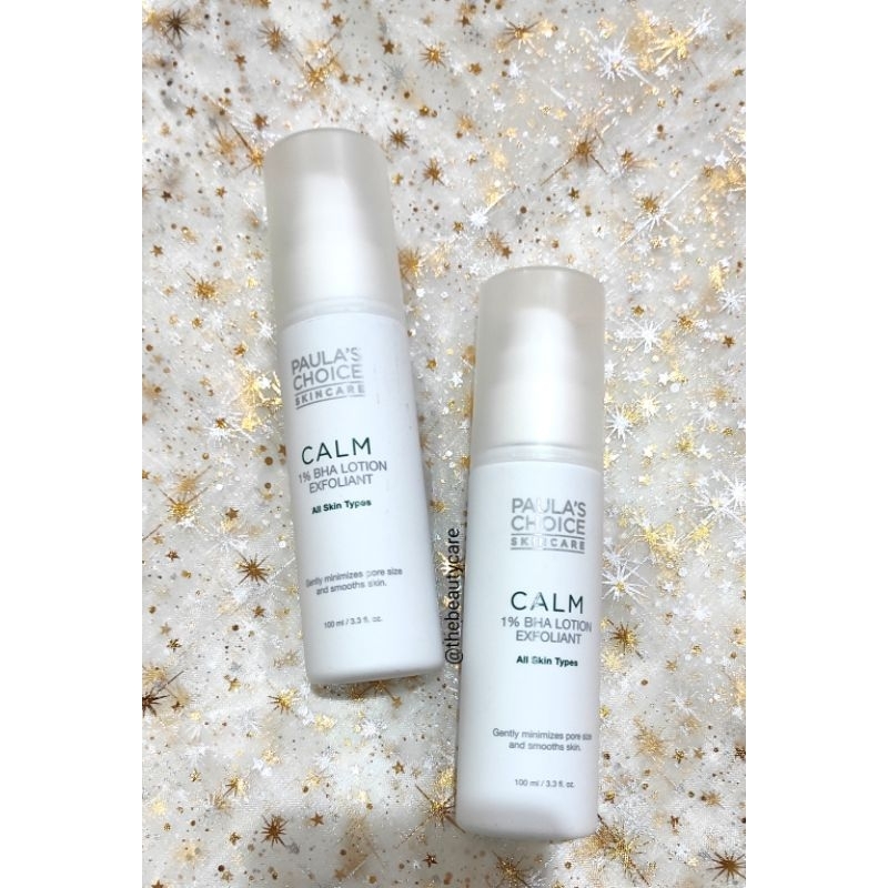 PAULA CHOICE CALM 1% BHA Lotion Exfoliant Full Size  Paulas choice calm exfoliant toner kulit sensit