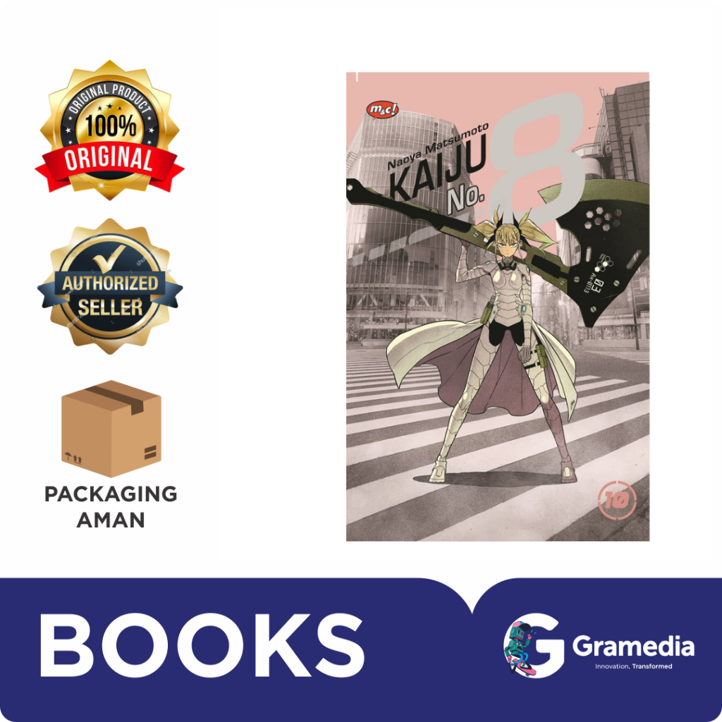 Gramedia Bandung - Kaiju No. 8 Vol. 10