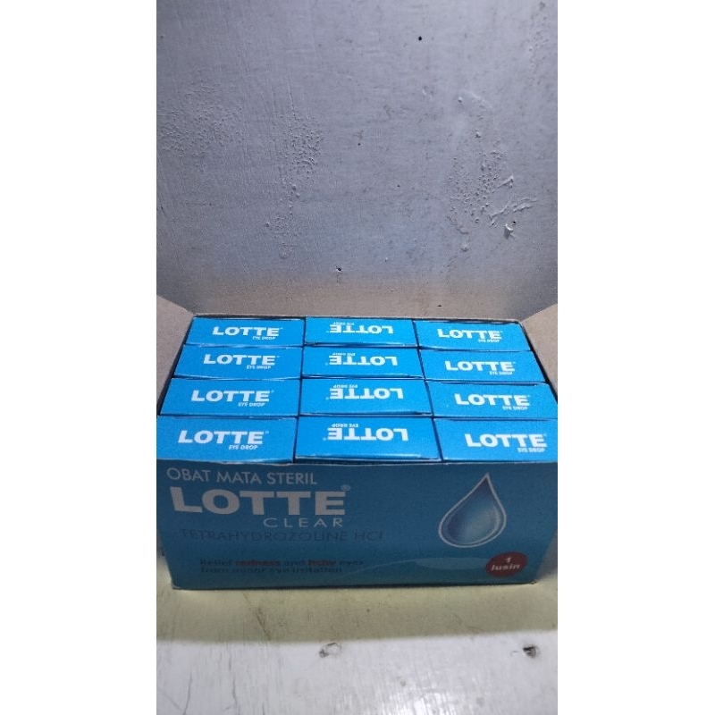 LOTTE tetes mata steril 13 ml isi 12