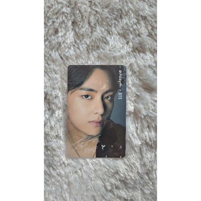Ready Stock Special Kit W Photo Tiket Dfesta Taehyung Photocard