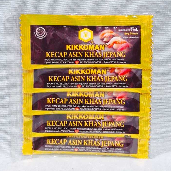 

Kikkoman Kecap Asin Khas Jepang (5 Sachet)