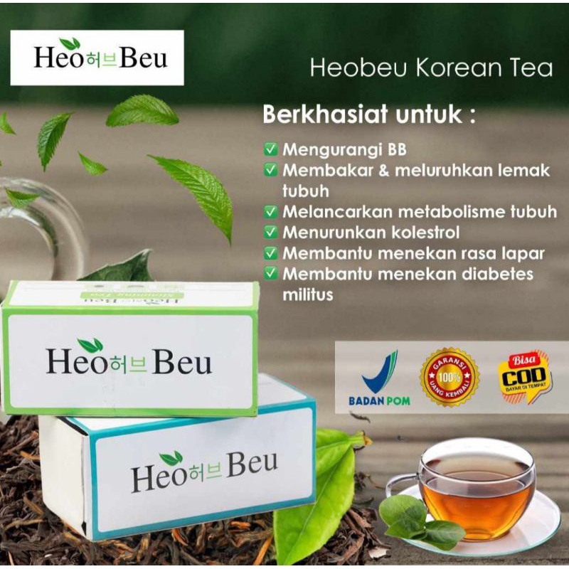 

(SIAP KRIIM) HEU BEU KOREAN TEA