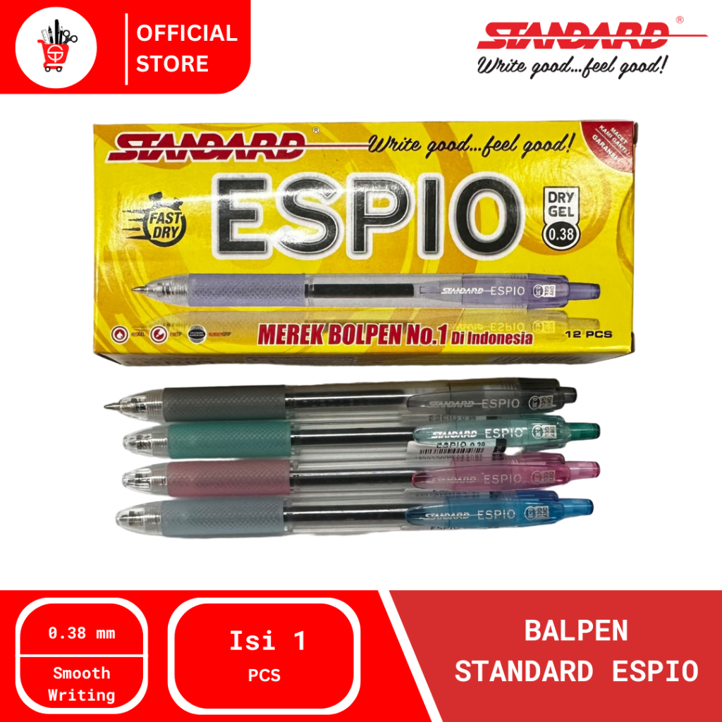 

Ballpoint | Pulpen | Balpen Standard Espio (1 PCS)