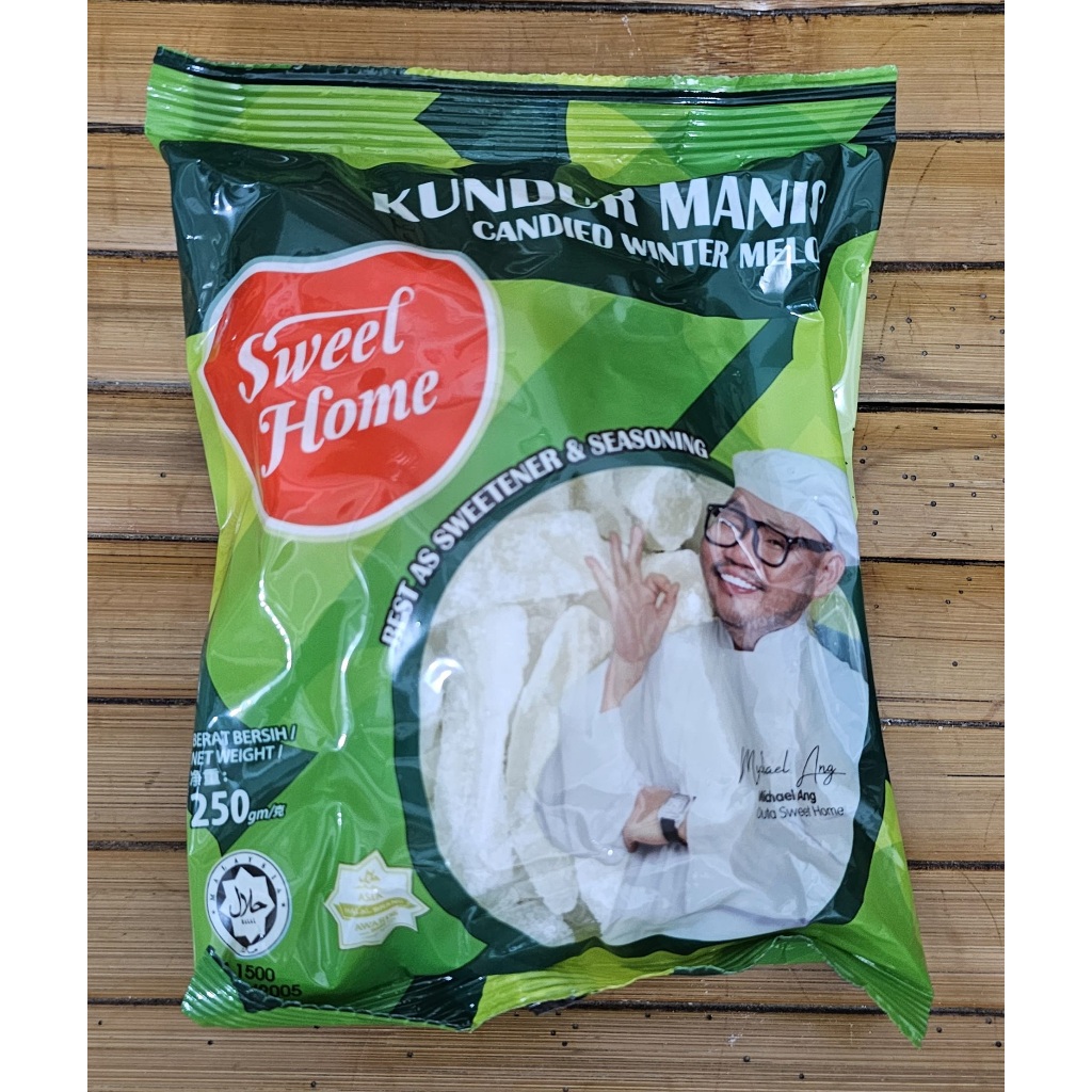 

SWEET HOME Manisan buah kundur/ Winter melon Tangkua 250gr