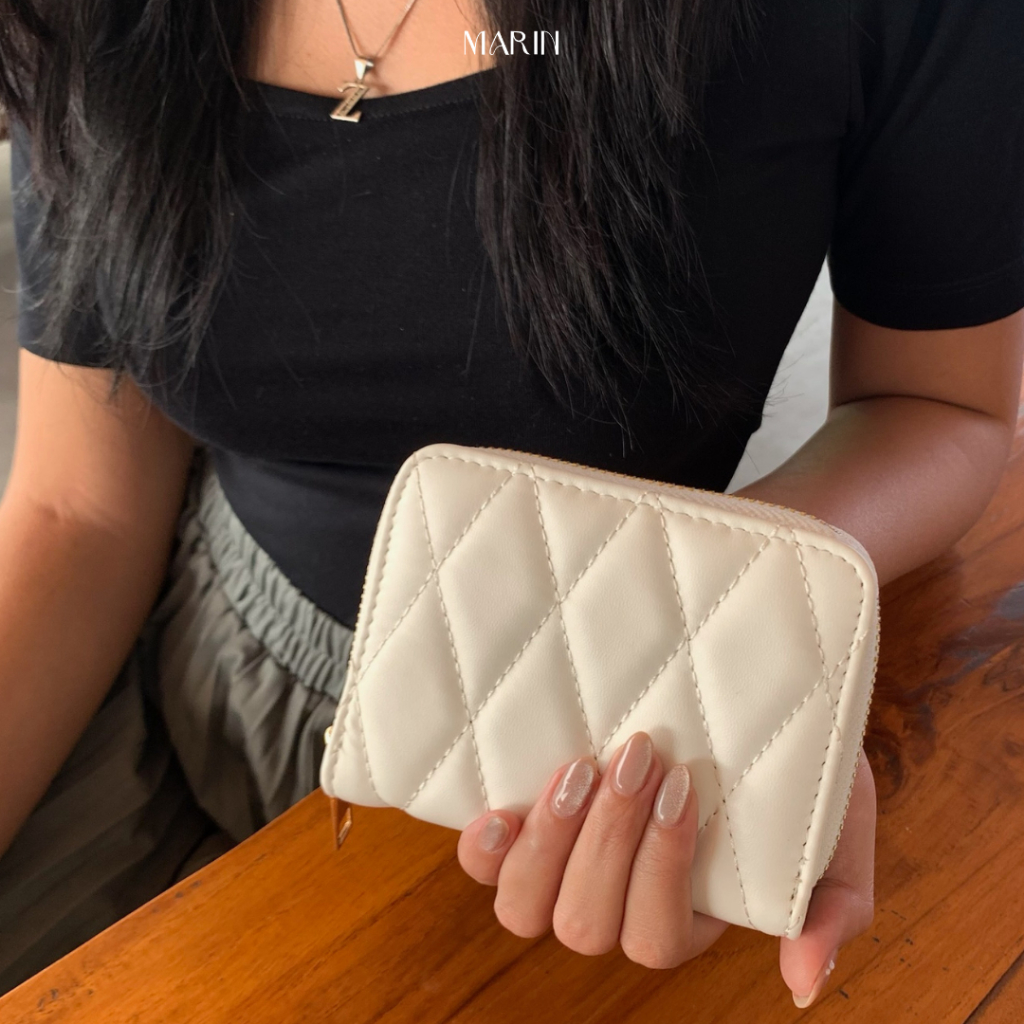 MARIN HANDBAGS BABY Ellie Small Wallet | Dompet Kecil Wanita Dompet Leather Lipat Dompet Leather Dom